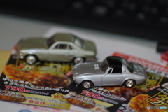初代シルビアとトヨタスポーツ８００