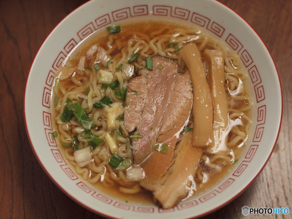 孫の土産の喜多方ラーメン