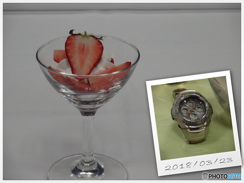 デザートでました