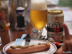 昼下がりのビール