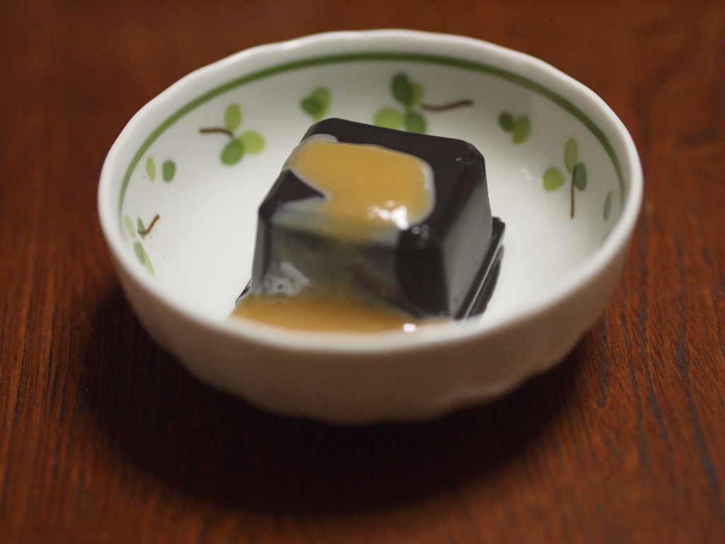 黒胡麻豆腐