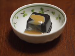 黒胡麻豆腐