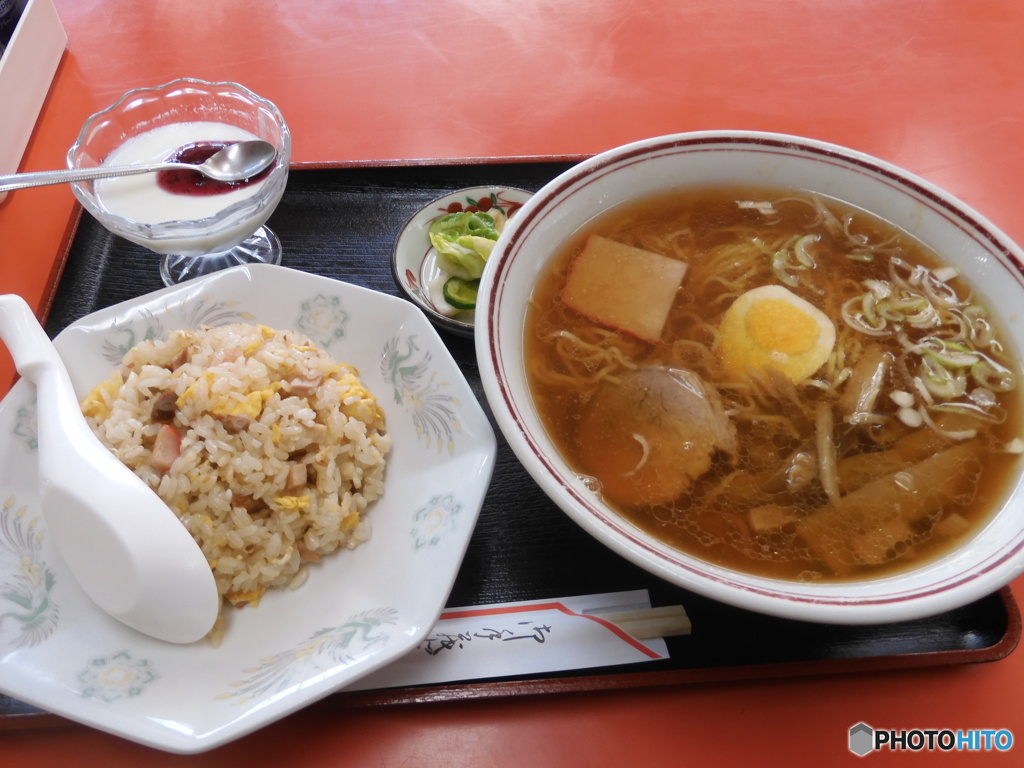 半炒飯ラーメンセット
