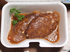 竹乃やの作造ハンバーグ