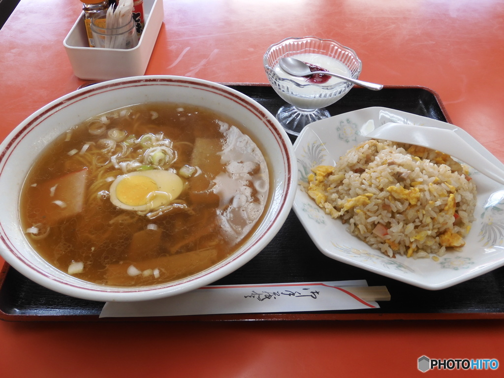 半炒飯ラーメンセット