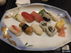 二年ぶりの回らない寿司