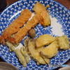 夕食は天ぷら