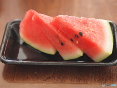 今年最初のすいか