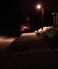 津軽鉄道の夜