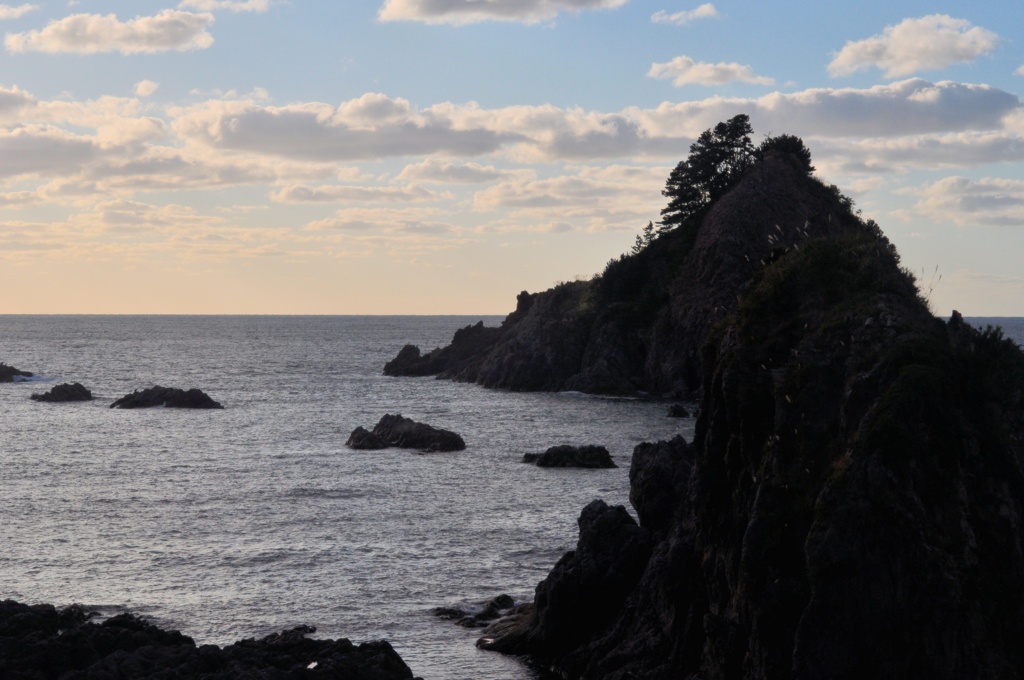 車窓からの日本海2