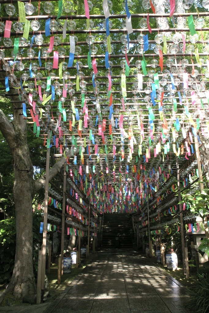 風鈴のある風景