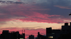 渋谷　夕焼け