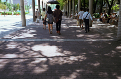 向かう足取り