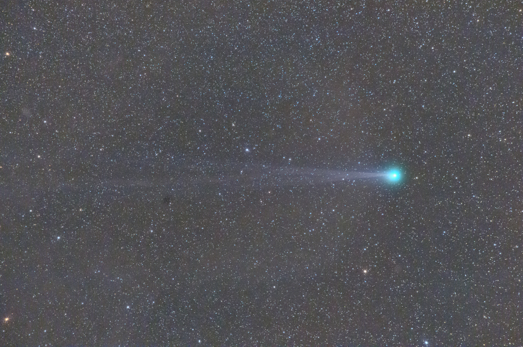 昨晩のラヴジョイ彗星