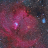 コーン星雲とカタツムリ