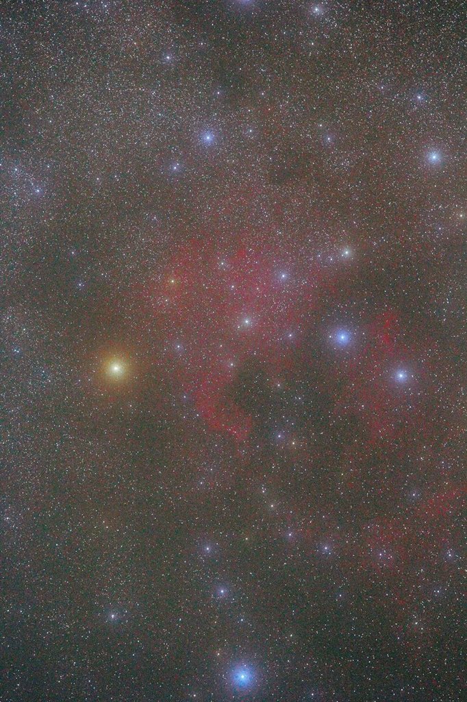 北アメリカ星雲 付近