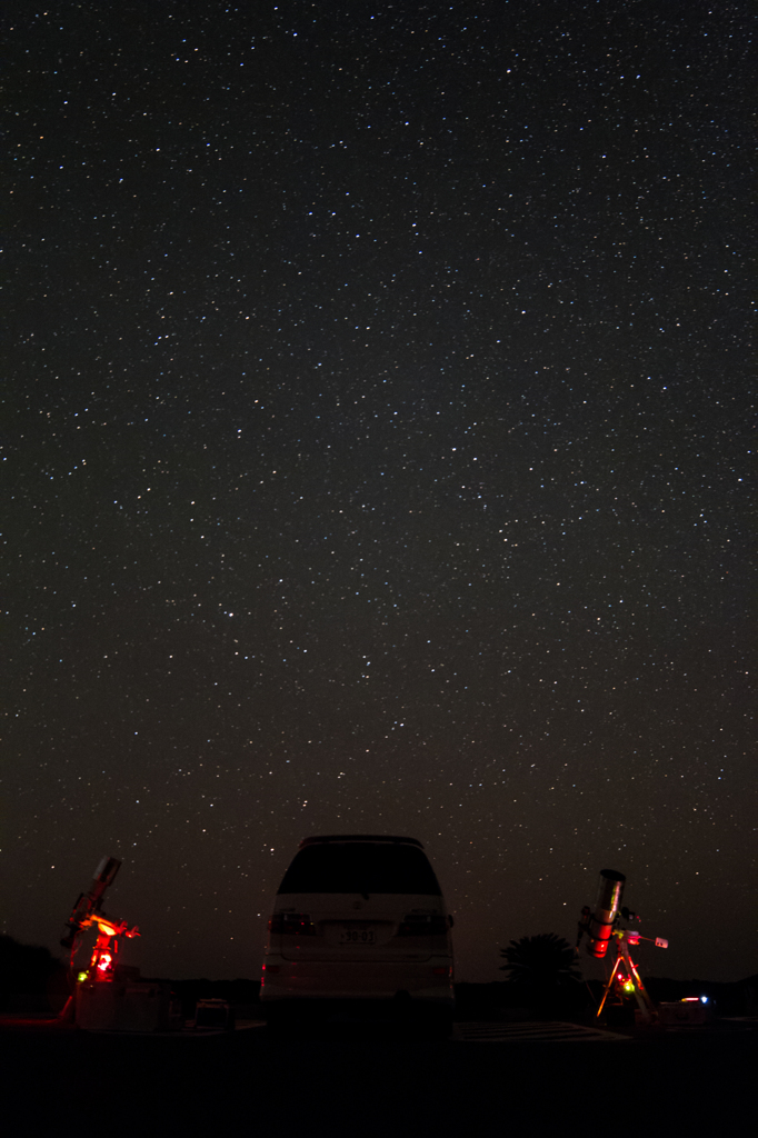 久しぶりに満天の星空！