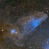 青い馬星雲