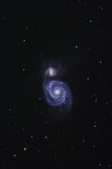 子持ち銀河 M51