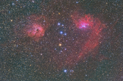 勾玉星雲 IC405