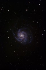 M101 回転花火銀河 自作レデューサー