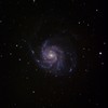 M101 回転花火銀河 自作レデューサー