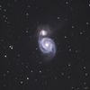 子持ち銀河 M51 反射