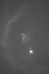 馬頭星雲付近
