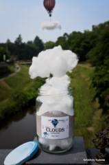 品質本位・気球印の雲の壜詰