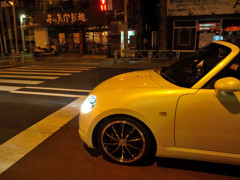 夜・甲州街道辺り