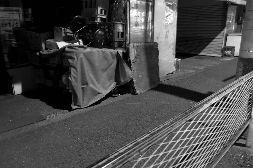 深夜・市場界隈