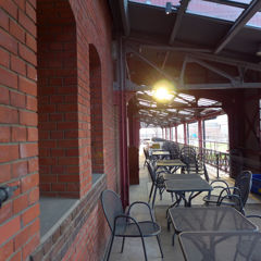 横浜赤レンガ倉庫カフェ