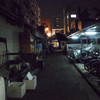 夜・渋谷区・商店街