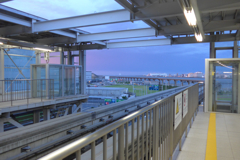 朝・東京モノレール (3)