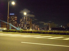 夜・東京湾岸辺り