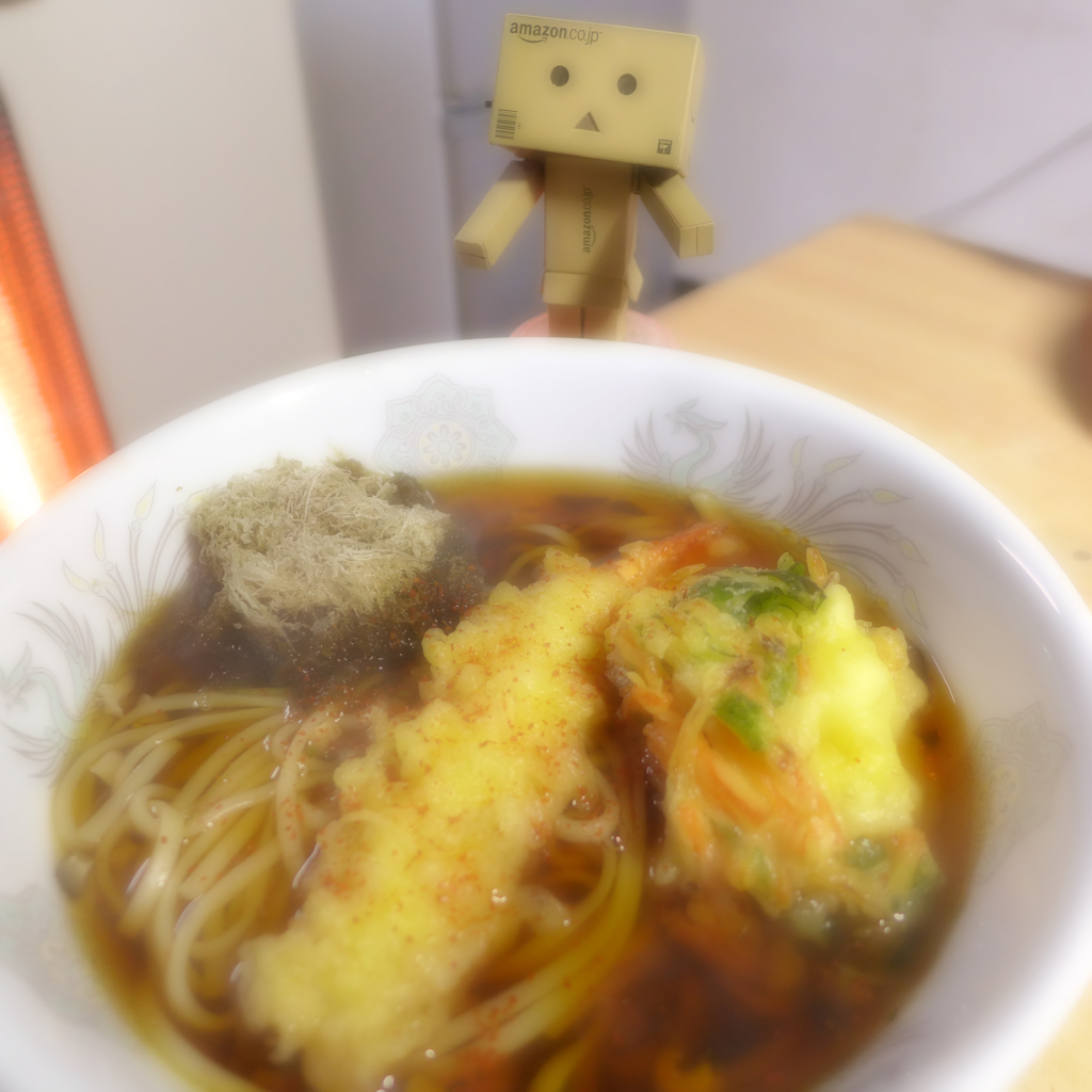 海老天かき揚うどん