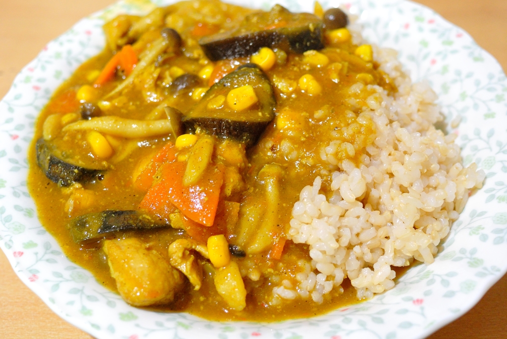玄米カレー