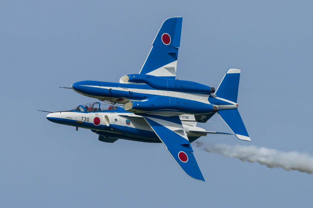 三沢基地航空祭2014予行 Blue Impulse