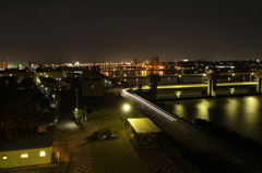 2014年４月１２日　新潟市中央区関屋浜　夜景　