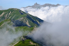槍ヶ岳遠望