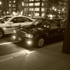 夜のタクシー
