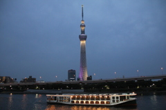 スカイツリーライトアップ