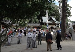 祇園祭りで賑わう稲生神社～