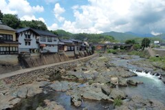 西城川と街並み～備後西城