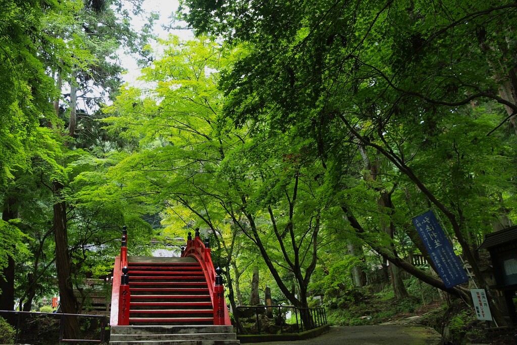 秋の今高野山