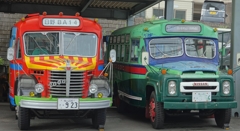 ボンネットバス～福山自動車時計博物館