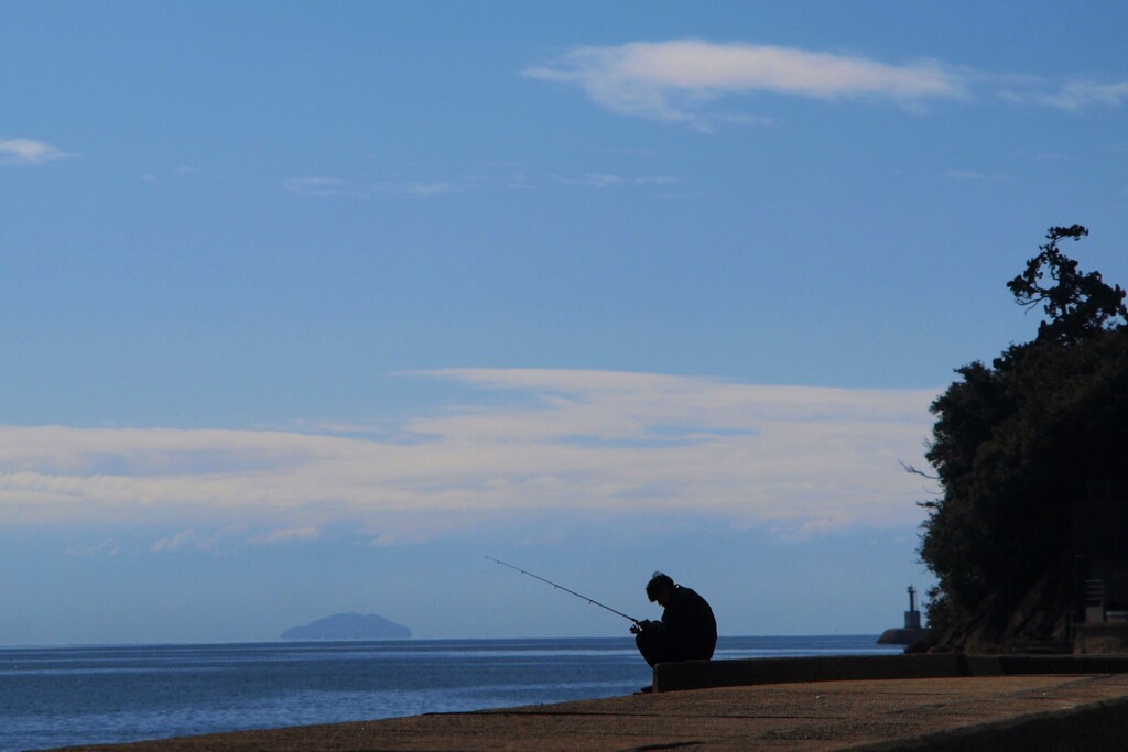 釣れないなあ～鞆の浦