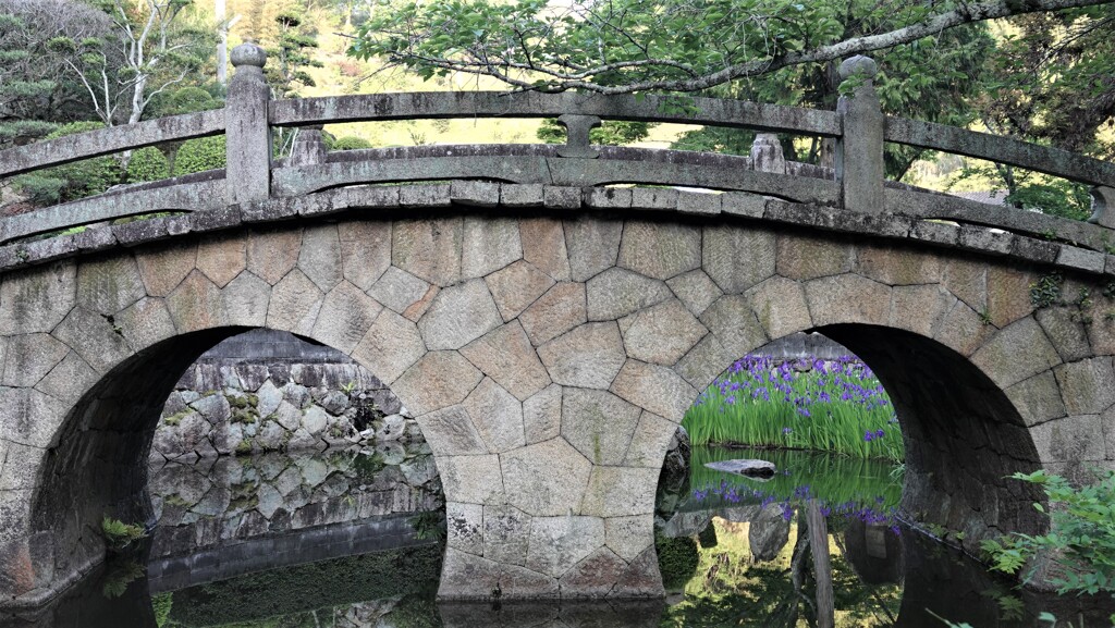 菅原神社の眼鏡橋
