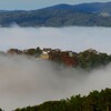雲海と山城～