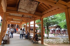 祭りの行事が始まる前～静かなひと時